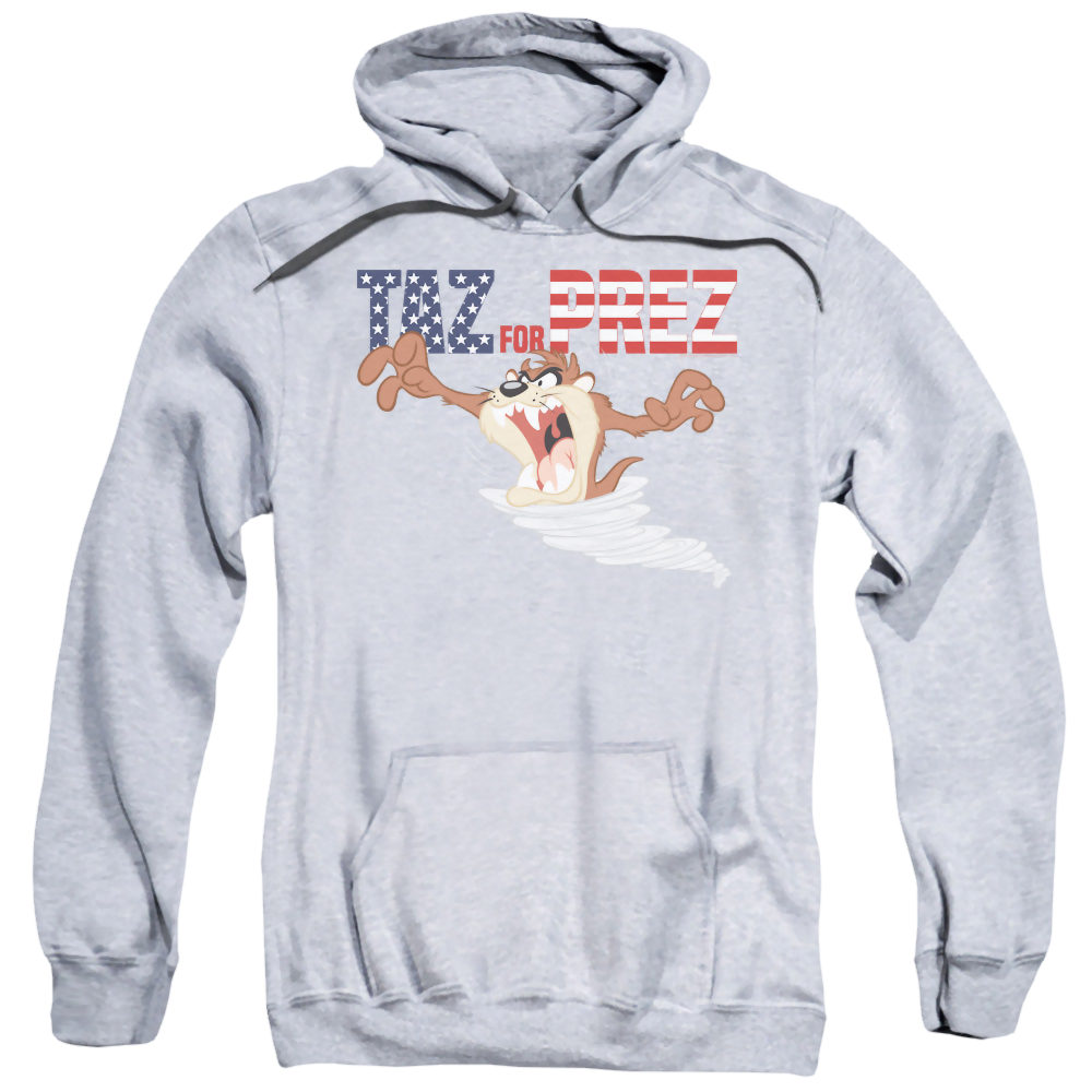 Looney Tunes Taz For Prez 3 - Pullover Hoodie Pullover Hoodie Looney Tunes   