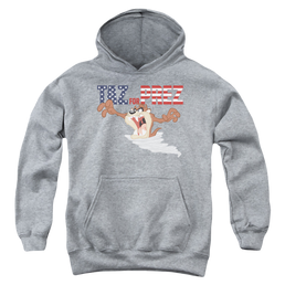 Looney Tunes Taz For Prez 3 - Youth Hoodie Youth Hoodie (Ages 8-12) Looney Tunes   