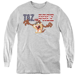 Looney Tunes Taz For Prez 3 - Youth Long Sleeve T-Shirt Youth Long Sleeve T-Shirt Looney Tunes   