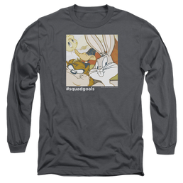 Looney Tunes Squad Goals Men's Long Sleeve T-Shirt Men's Long Sleeve T-Shirt Looney Tunes   
