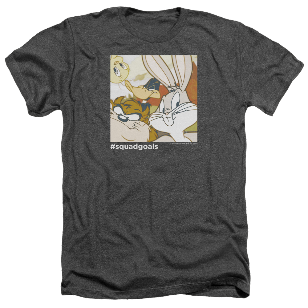 Looney Tunes Squad Goals Men's Heather T-Shirt Men's Heather T-Shirt Looney Tunes   