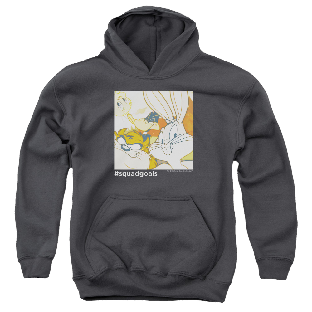 Looney Tunes Squad Goals - Youth Hoodie Youth Hoodie (Ages 8-12) Looney Tunes   