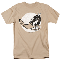 Looney Tunes Daffy Vintage Badge - Men's Regular Fit T-Shirt Men's Regular Fit T-Shirt Looney Tunes   