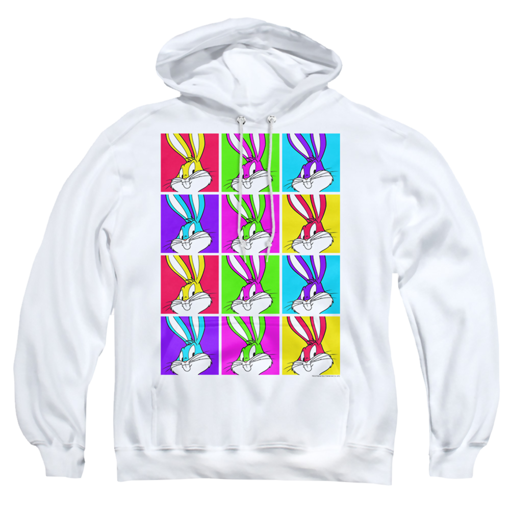 Looney Tunes Bugs Tiles - Pullover Hoodie Pullover Hoodie Looney Tunes   