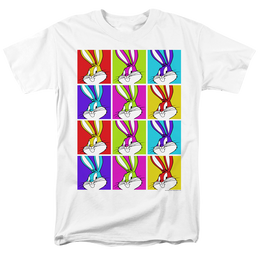Looney Tunes Bugs Tiles - Men's Regular Fit T-Shirt Men's Regular Fit T-Shirt Looney Tunes   