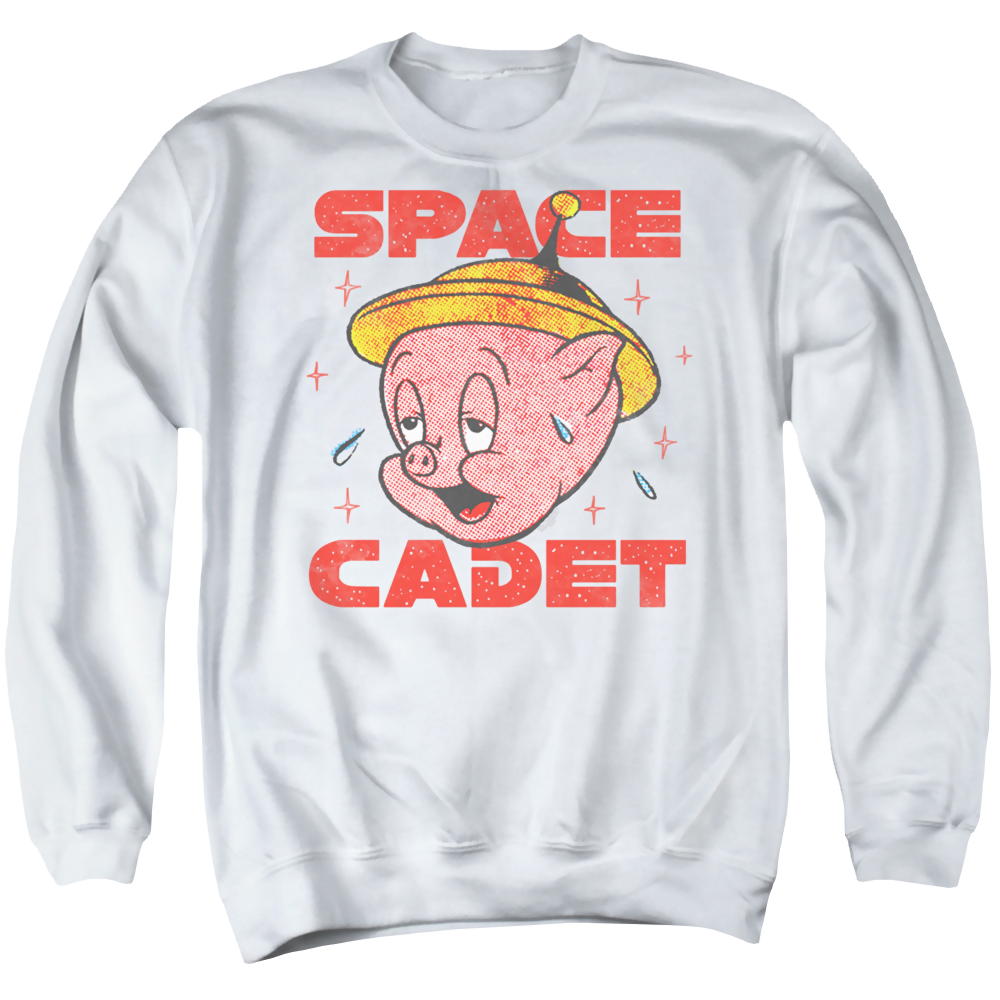 Looney Tunes Space Ghost - Men's Crewneck Sweatshirt Men's Crewneck Sweatshirt Looney Tunes   