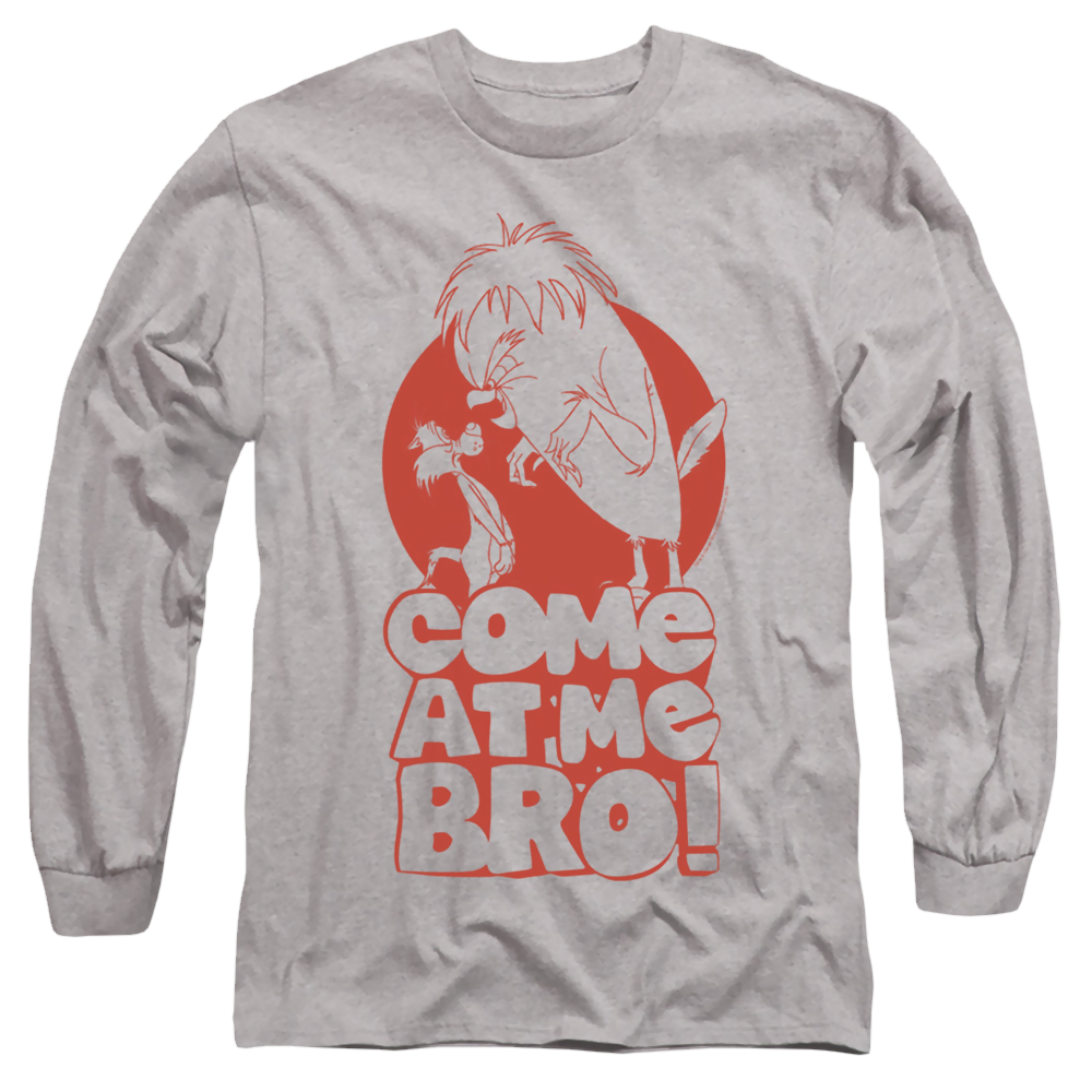 Looney Tunes Come At Me - Men's Long Sleeve T-Shirt Men's Long Sleeve T-Shirt Looney Tunes   