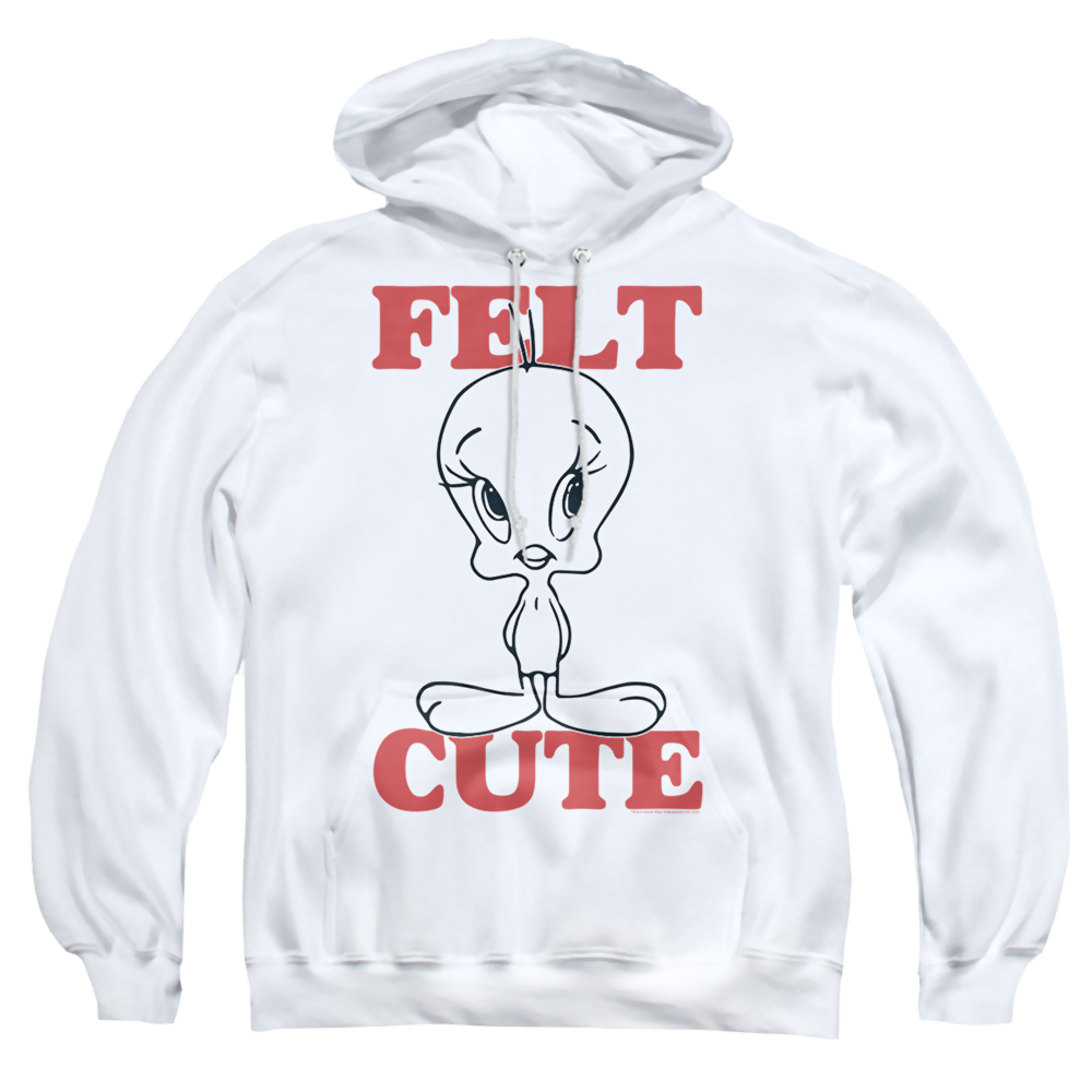 Looney Tunes Felt Cute - Pullover Hoodie Pullover Hoodie Looney Tunes   
