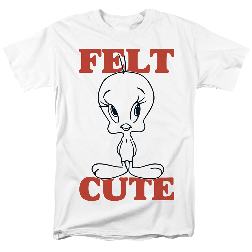 Looney Tunes Felt Cute - Men's Regular Fit T-Shirt Men's Regular Fit T-Shirt Looney Tunes   