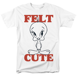Looney Tunes Felt Cute - Men's Regular Fit T-Shirt Men's Regular Fit T-Shirt Looney Tunes   