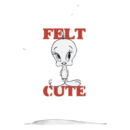 Looney Tunes Felt Cute - Kid's T-Shirt Kid's T-Shirt (Ages 4-7) Looney Tunes   