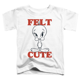 Looney Tunes Felt Cute - Toddler T-Shirt Toddler T-Shirt Looney Tunes   