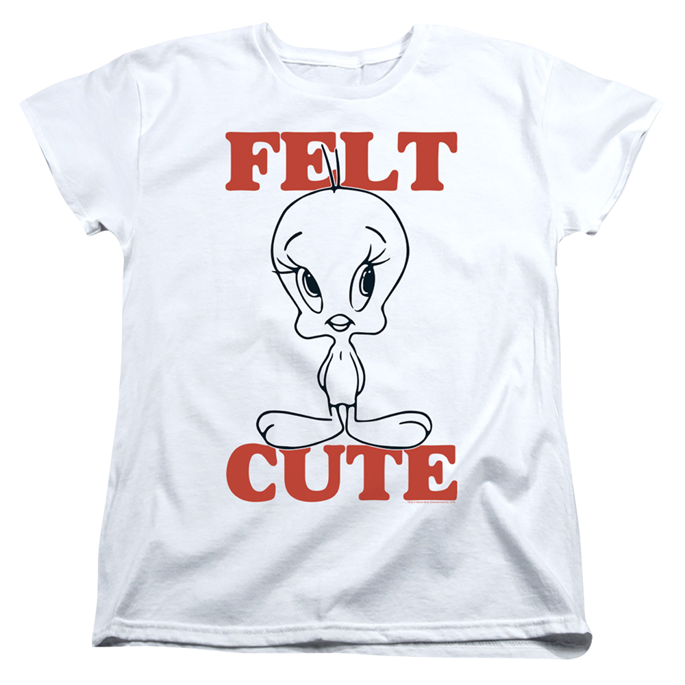 Looney Tunes Felt Cute - Women's T-Shirt Women's T-Shirt Looney Tunes   
