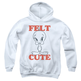 Looney Tunes Felt Cute - Youth Hoodie Youth Hoodie (Ages 8-12) Looney Tunes   