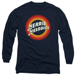 Looney Tunes Merrie Logo - Men's Long Sleeve T-Shirt Men's Long Sleeve T-Shirt Looney Tunes   