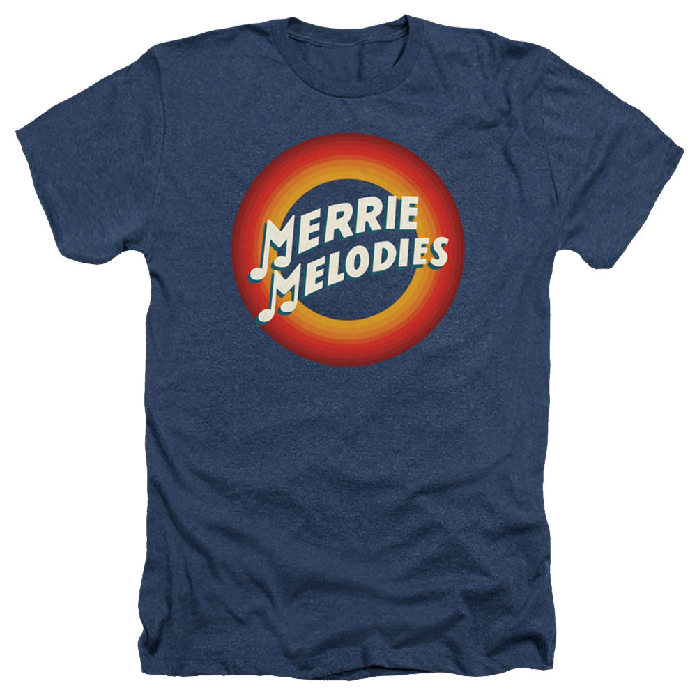 Looney Tunes Merrie Logo - Men's Heather T-Shirt Men's Heather T-Shirt Looney Tunes   