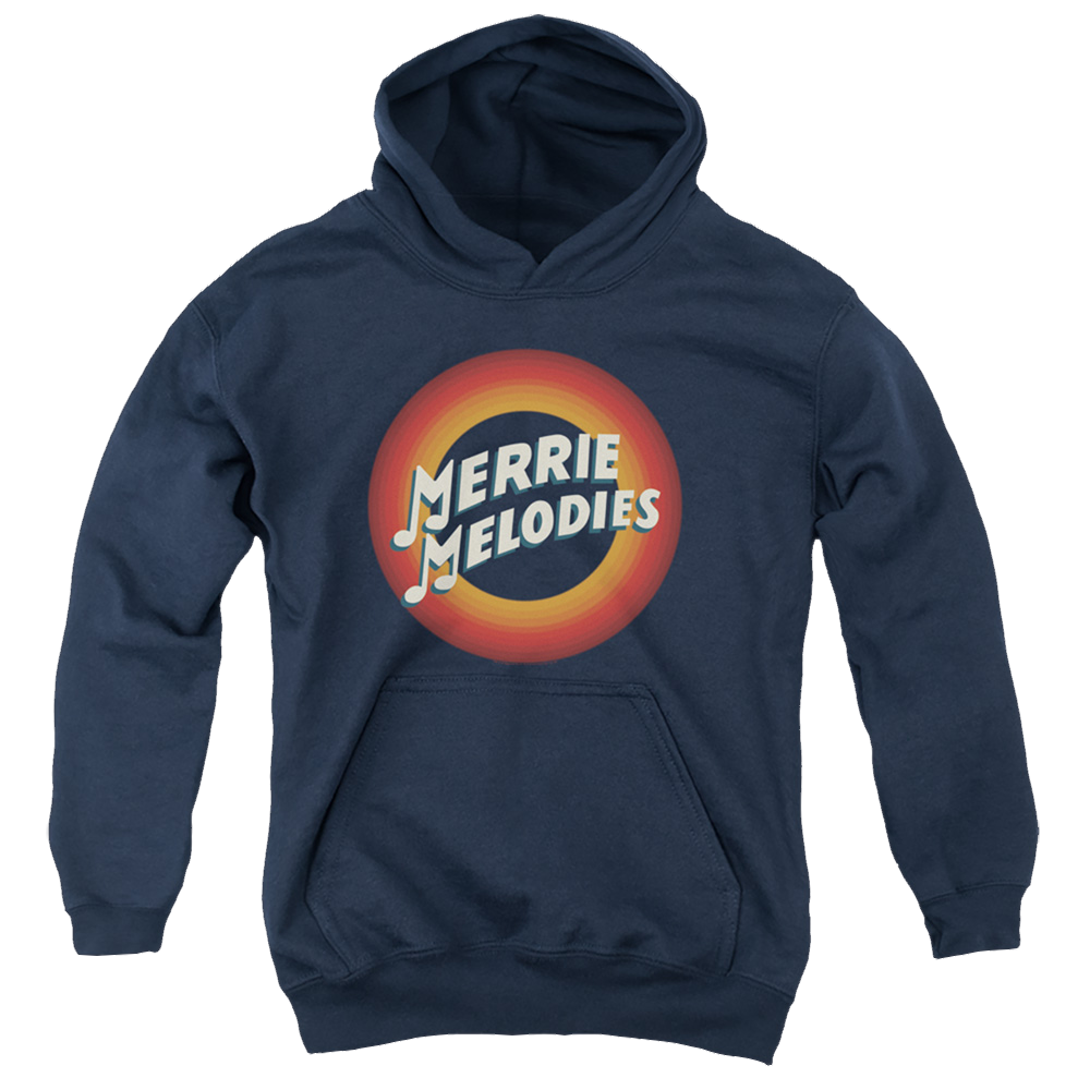 Looney Tunes Merrie Logo - Youth Hoodie Youth Hoodie (Ages 8-12) Looney Tunes   