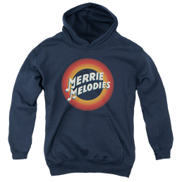Looney Tunes Merrie Logo - Youth Hoodie Youth Hoodie (Ages 8-12) Looney Tunes   