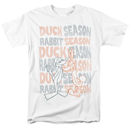 Looney Tunes Duck Season Rabbit Season - Men's Regular Fit T-Shirt Men's Regular Fit T-Shirt Looney Tunes   