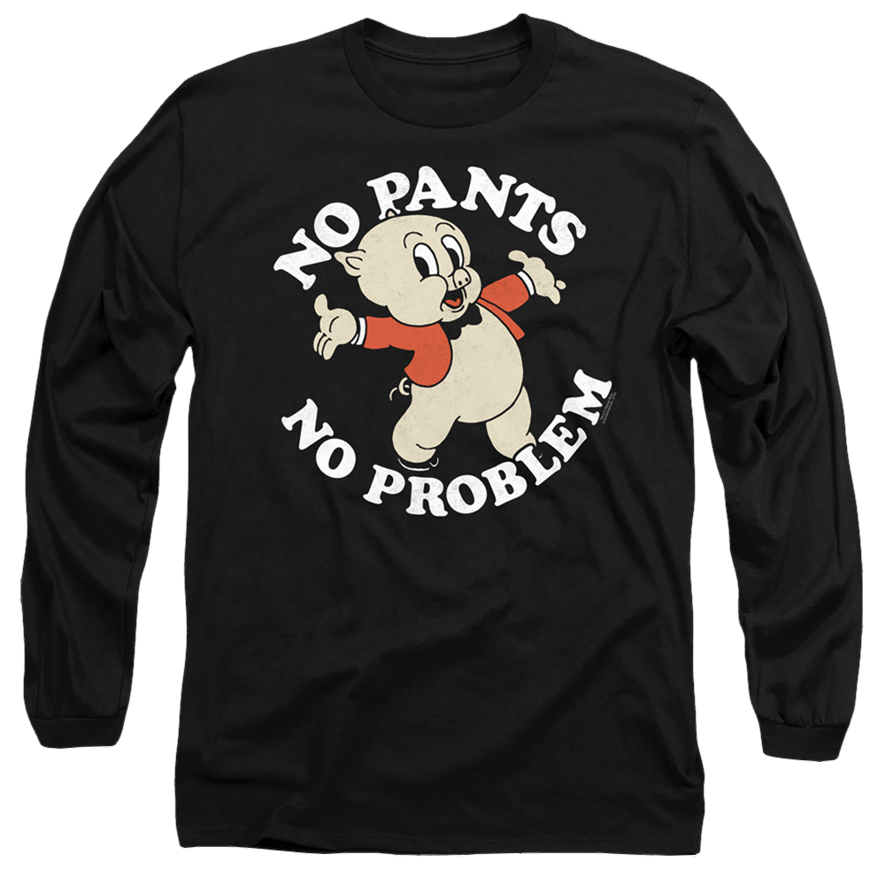 Looney Tunes No Pants - Men's Long Sleeve T-Shirt Men's Long Sleeve T-Shirt Looney Tunes   