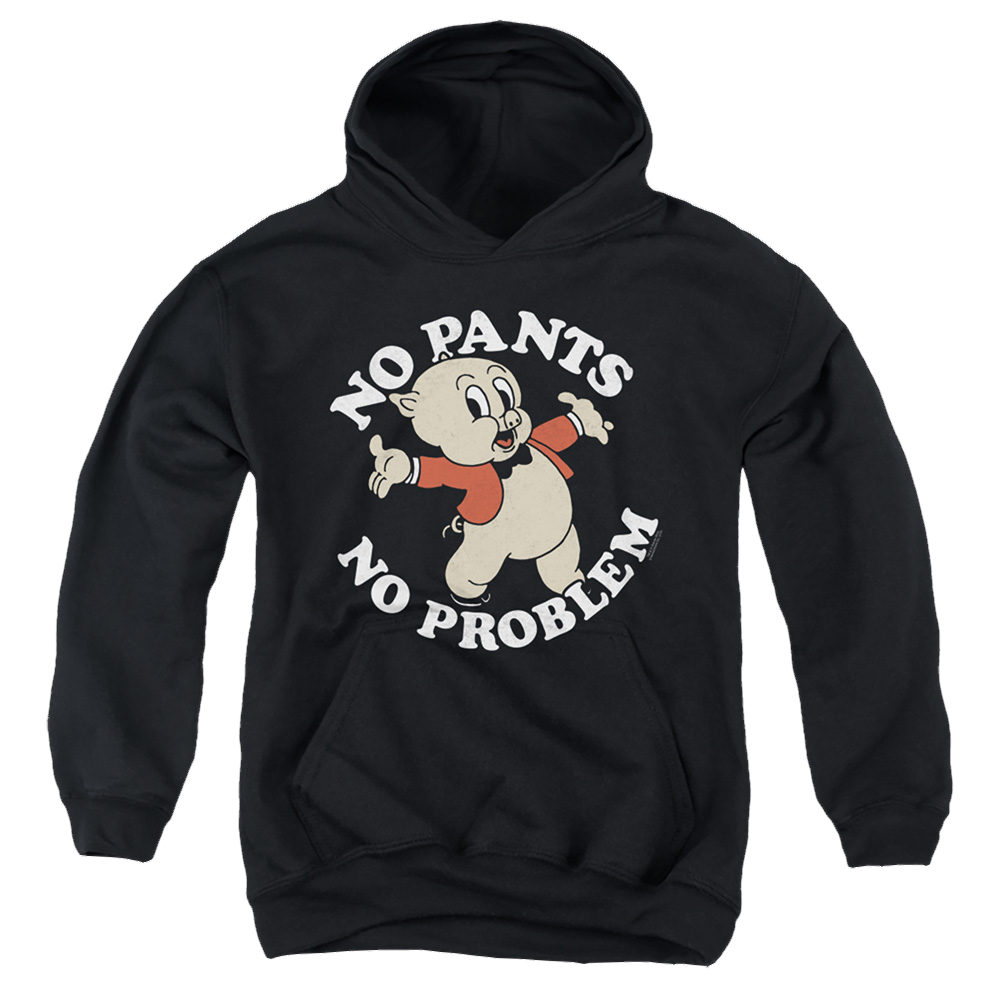 Looney Tunes No Pants - Youth Hoodie Youth Hoodie (Ages 8-12) Looney Tunes   