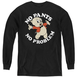 Looney Tunes No Pants - Youth Long Sleeve T-Shirt Youth Long Sleeve T-Shirt Looney Tunes   
