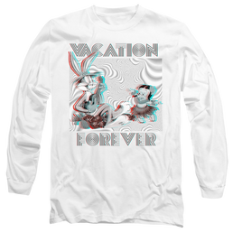 Looney Tunes Vacation Forever - Men's Long Sleeve T-Shirt Men's Long Sleeve T-Shirt Looney Tunes   