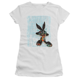 Looney Tunes Graffiti Rabbit - Juniors T-Shirt Juniors T-Shirt Looney Tunes   