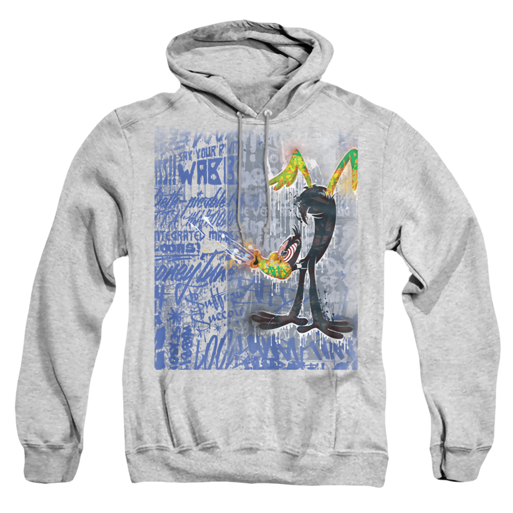 Looney Tunes Graffiti Duck - Pullover Hoodie Pullover Hoodie Looney Tunes   