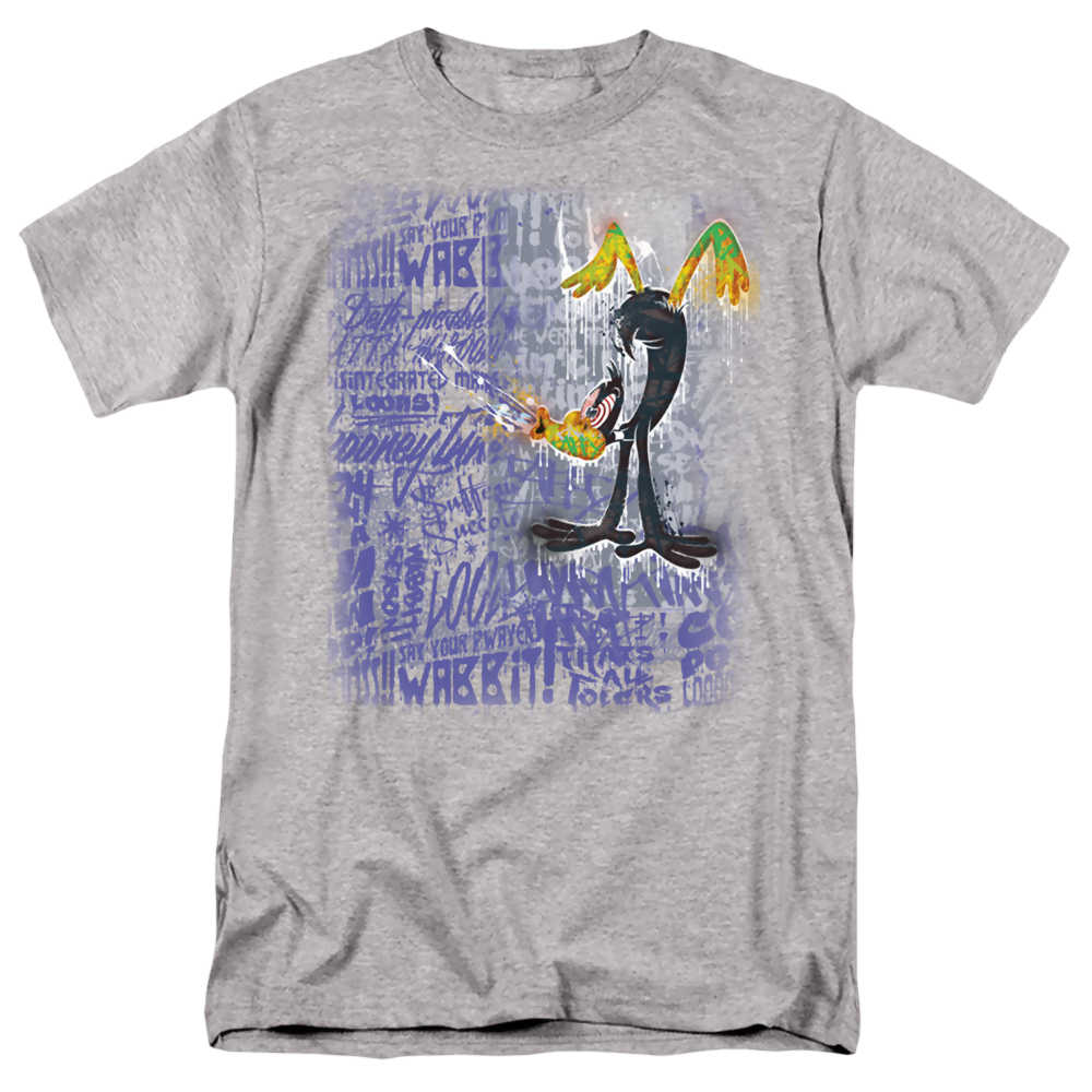 Looney Tunes Graffiti Duck - Men's Regular Fit T-Shirt Men's Regular Fit T-Shirt Looney Tunes   