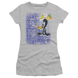 Looney Tunes Graffiti Duck - Juniors T-Shirt Juniors T-Shirt Looney Tunes   