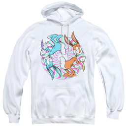 Looney Tunes Wacky Wabbit - Pullover Hoodie Pullover Hoodie Looney Tunes   