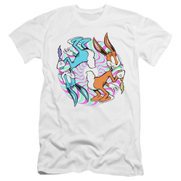 Looney Tunes Wacky Wabbit - Men's Premium Slim Fit T-Shirt Men's Premium Slim Fit T-Shirt Looney Tunes   