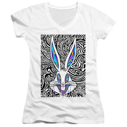 Looney Tunes Wild Bugs - Juniors V-Neck T-Shirt Juniors V-Neck T-Shirt Looney Tunes   