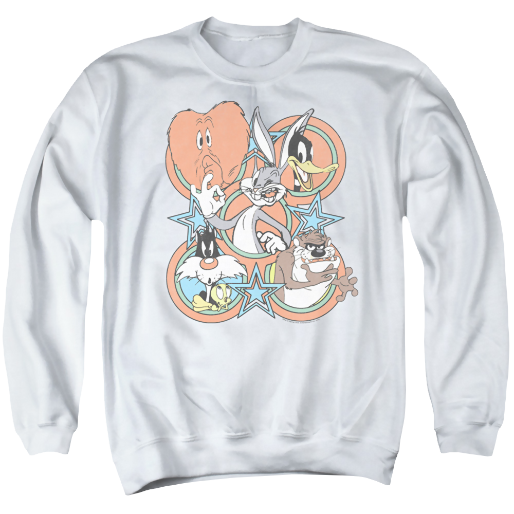 Looney Tunes Screen Stars - Men's Crewneck Sweatshirt Men's Crewneck Sweatshirt Looney Tunes   