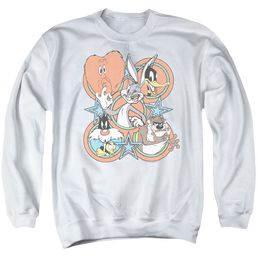 Looney Tunes Screen Stars - Men's Crewneck Sweatshirt Men's Crewneck Sweatshirt Looney Tunes   