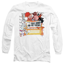 Looney Tunes Bugs And Friends - Men's Long Sleeve T-Shirt Men's Long Sleeve T-Shirt Looney Tunes   
