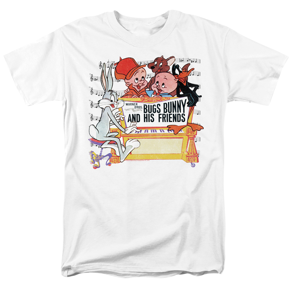 Looney Tunes Bugs And Friends - Men's Regular Fit T-Shirt Men's Regular Fit T-Shirt Looney Tunes   
