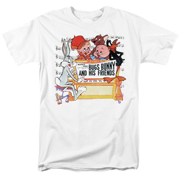 Looney Tunes Bugs And Friends - Men's Regular Fit T-Shirt Men's Regular Fit T-Shirt Looney Tunes   