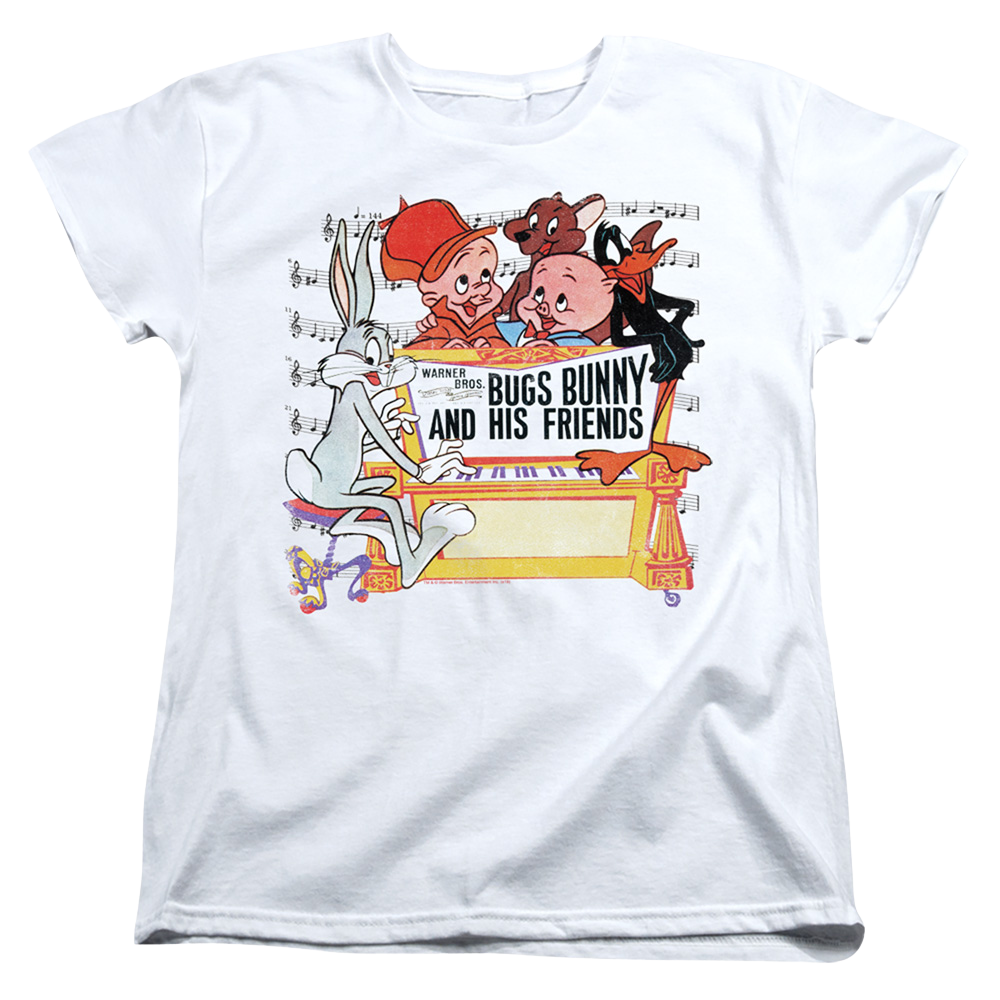 Looney Tunes Bugs And Friends - Women's T-Shirt Women's T-Shirt Looney Tunes   