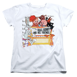 Looney Tunes Bugs And Friends - Women's T-Shirt Women's T-Shirt Looney Tunes   