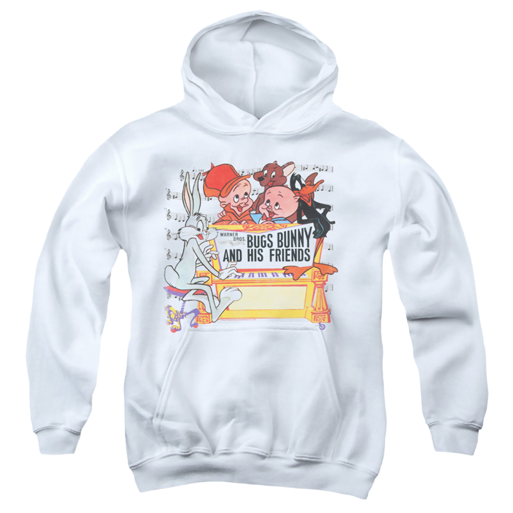 Looney Tunes Bugs And Friends - Youth Hoodie Youth Hoodie (Ages 8-12) Looney Tunes   
