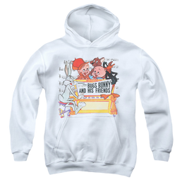 Looney Tunes Bugs And Friends - Youth Hoodie Youth Hoodie (Ages 8-12) Looney Tunes   
