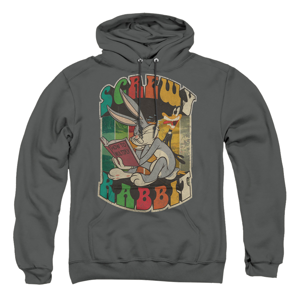 Looney Tunes Screwy Rabbit - Pullover Hoodie Pullover Hoodie Looney Tunes   