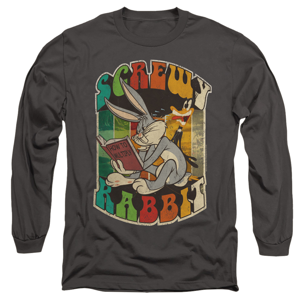 Looney Tunes Screwy Rabbit - Men's Long Sleeve T-Shirt Men's Long Sleeve T-Shirt Looney Tunes   