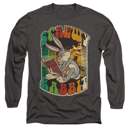 Looney Tunes Screwy Rabbit - Men's Long Sleeve T-Shirt Men's Long Sleeve T-Shirt Looney Tunes   