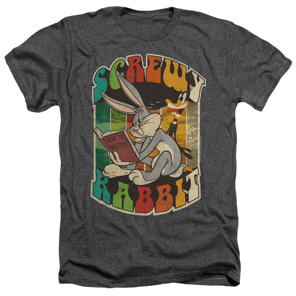 Looney Tunes Screwy Rabbit - Men's Heather T-Shirt Men's Heather T-Shirt Looney Tunes   