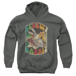 Looney Tunes Screwy Rabbit - Youth Hoodie Youth Hoodie (Ages 8-12) Looney Tunes   