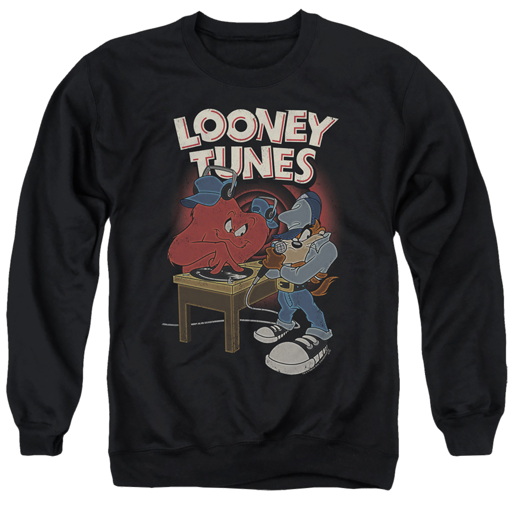 Looney Tunes Dj Looney Tunes - Men's Crewneck Sweatshirt Men's Crewneck Sweatshirt Looney Tunes   