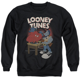 Looney Tunes Dj Looney Tunes - Men's Crewneck Sweatshirt Men's Crewneck Sweatshirt Looney Tunes   